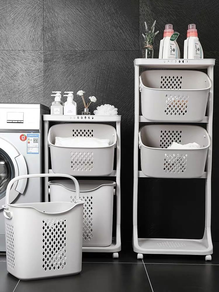 BN Laundry Basket Rack with Wheels, Furniture & Home Living, Furniture