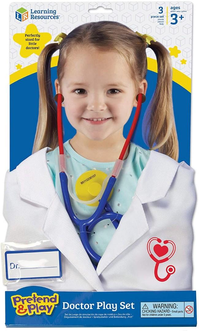 Doctor play set online with coat