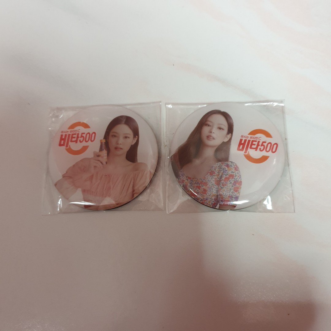 BP Blackpink Jennie Vita500 Magnet from Korea Limited edition, Hobbies
