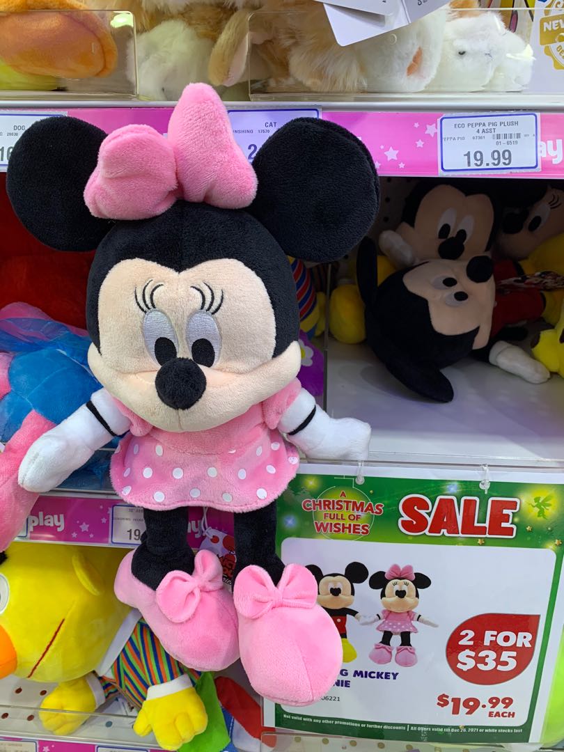 Brand new 20cm 8 inch Minnie Mouse plushie for sale Hobbies