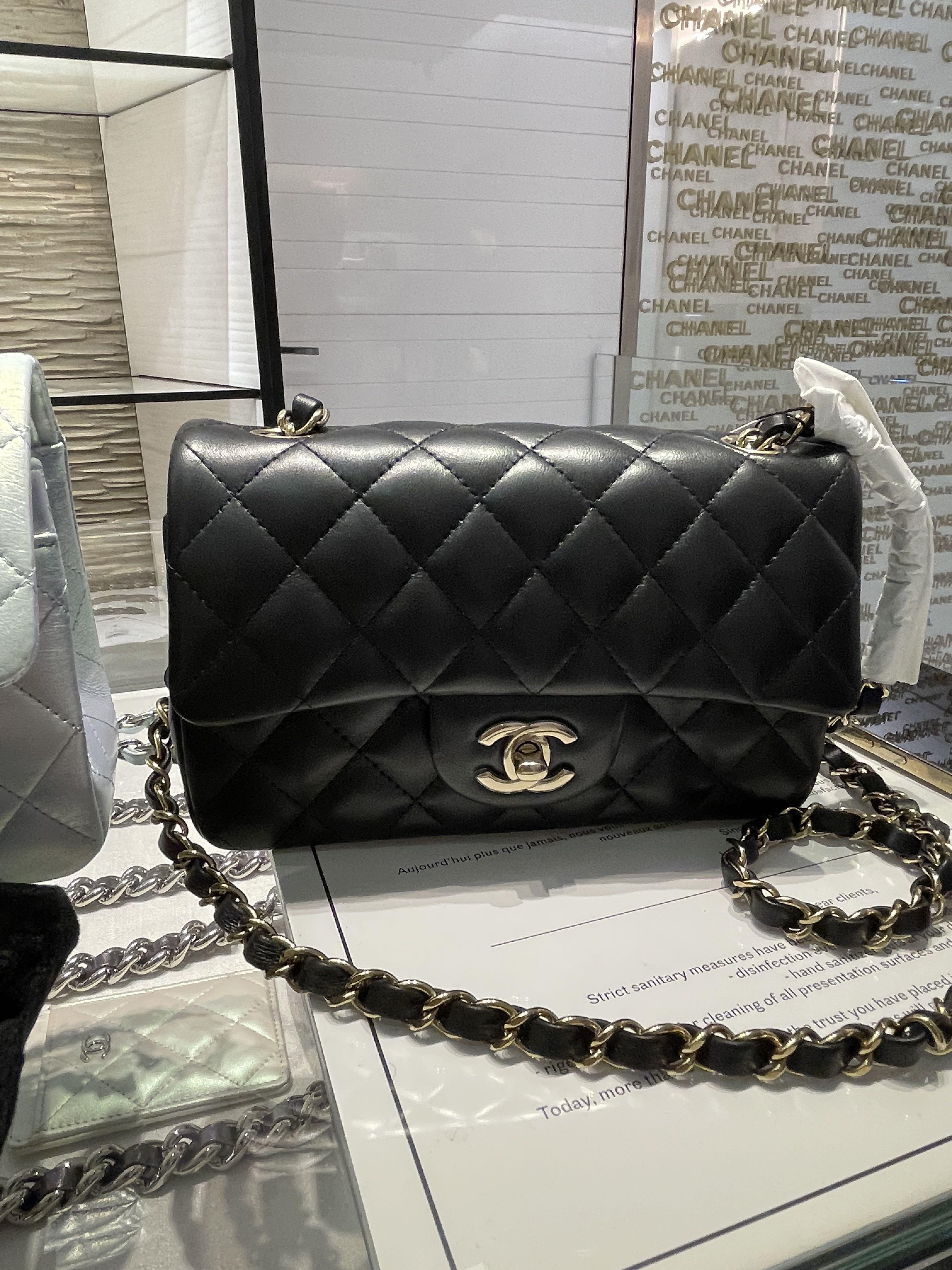 chanel new mini flap bolsa