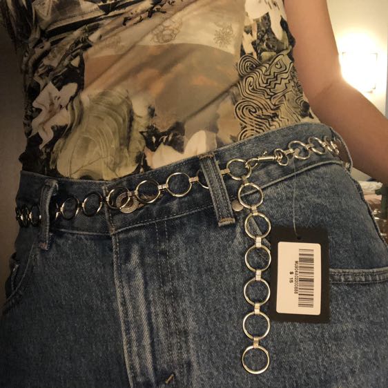 brandy melville chain belt, Women's 
