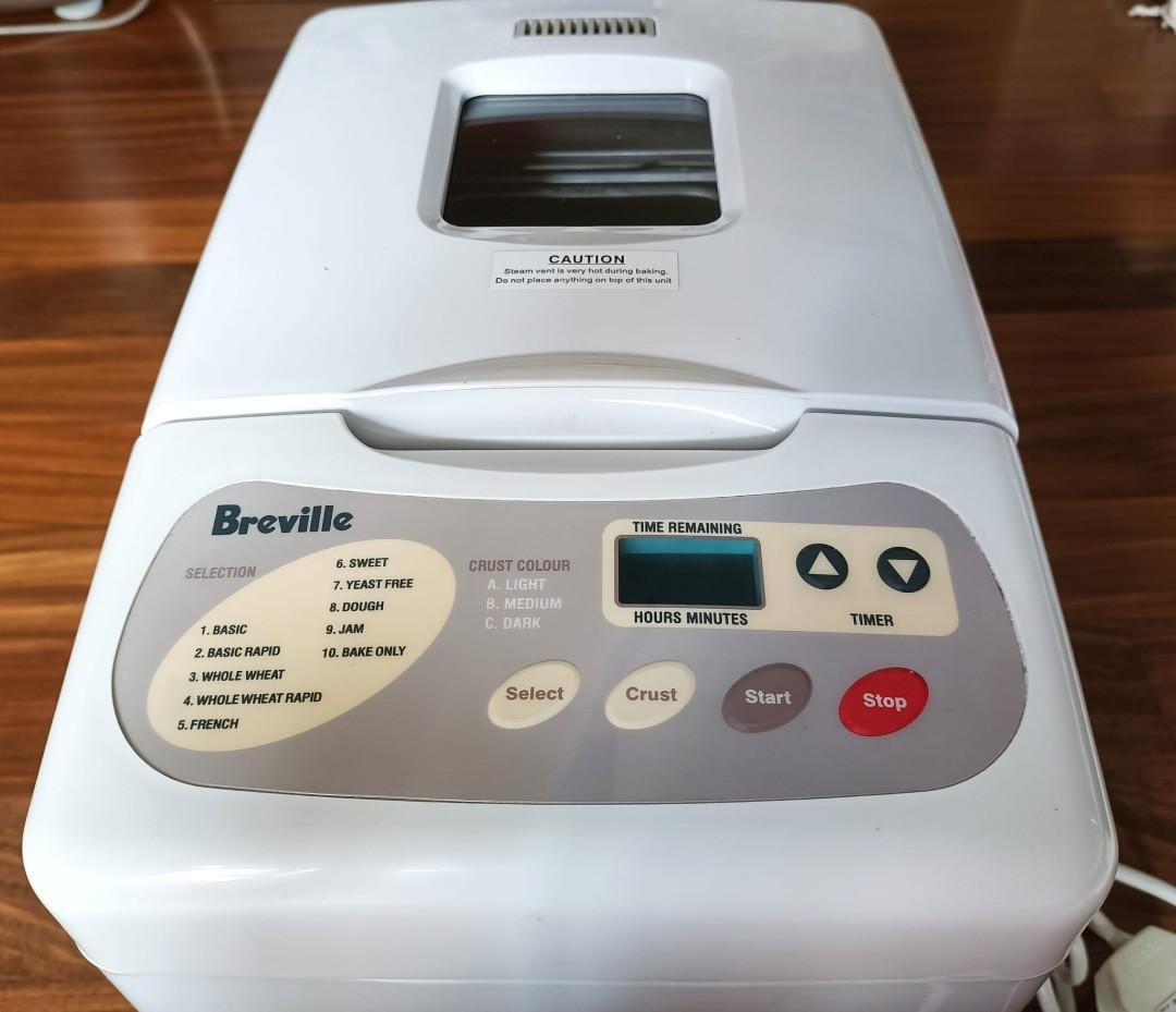 breville bread maker bb290 recipes