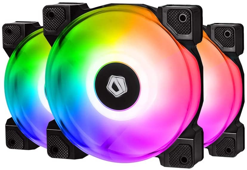[C3174] ID-COOLING DF-12025-ARGB Trio Case Fan CPU Cooling Fan ...