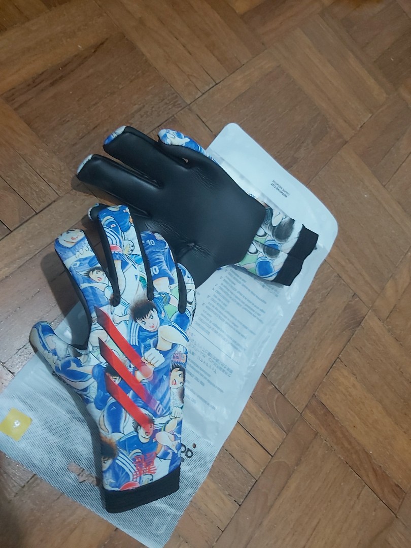 Captain Tsubasa X Adidas Goalkeeper gloves, Sports Equipment, Other