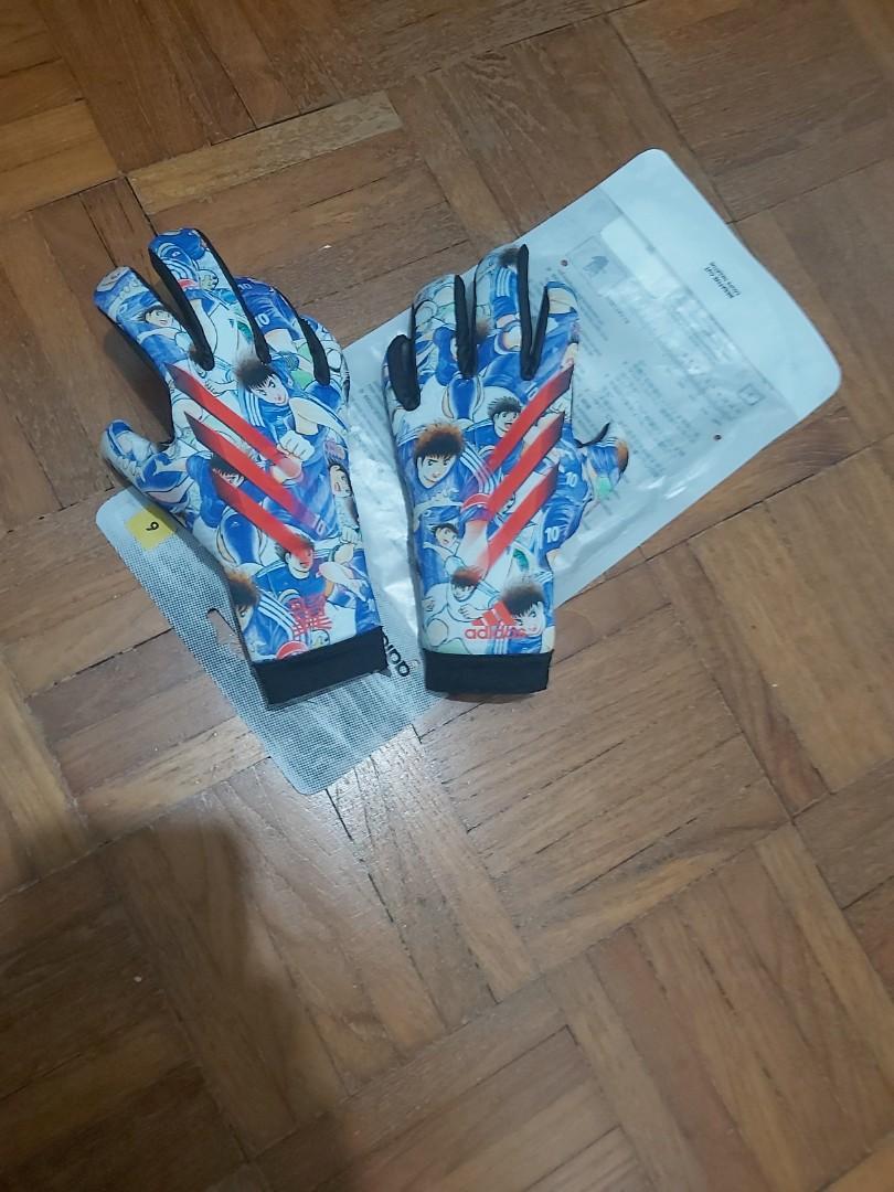 Captain Tsubasa X Adidas Goalkeeper gloves, Sports Equipment, Other