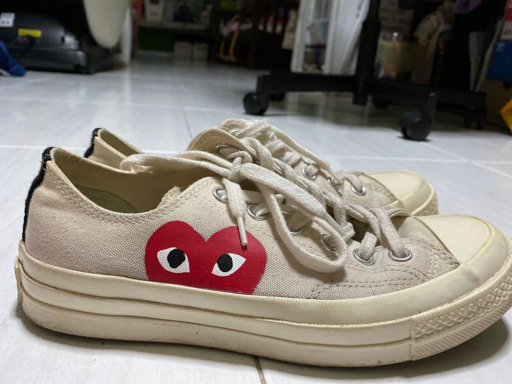 CDG Converse Men s Fashion Footwear Sneakers on Carousell