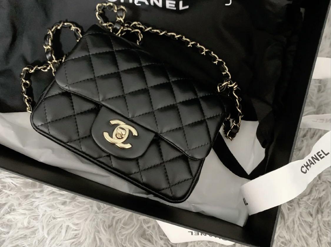 Chanel mini flap bag 17 cm Carousell