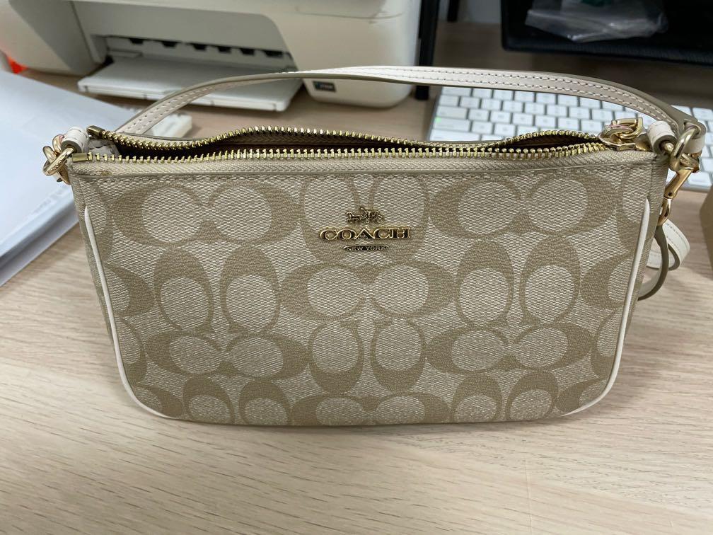 Small coach store sling bag