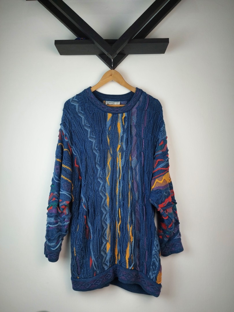 Coogi blues clearance sweater