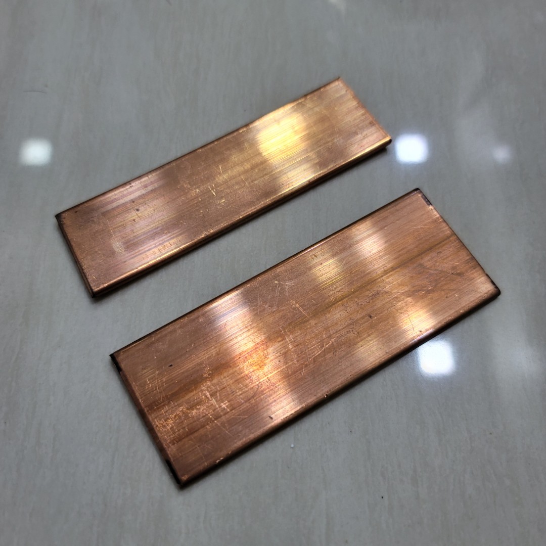 Copper Shims 100 x 30 x 3mm, 100 x 40 x 3mm, Hobbies & Toys, Stationery