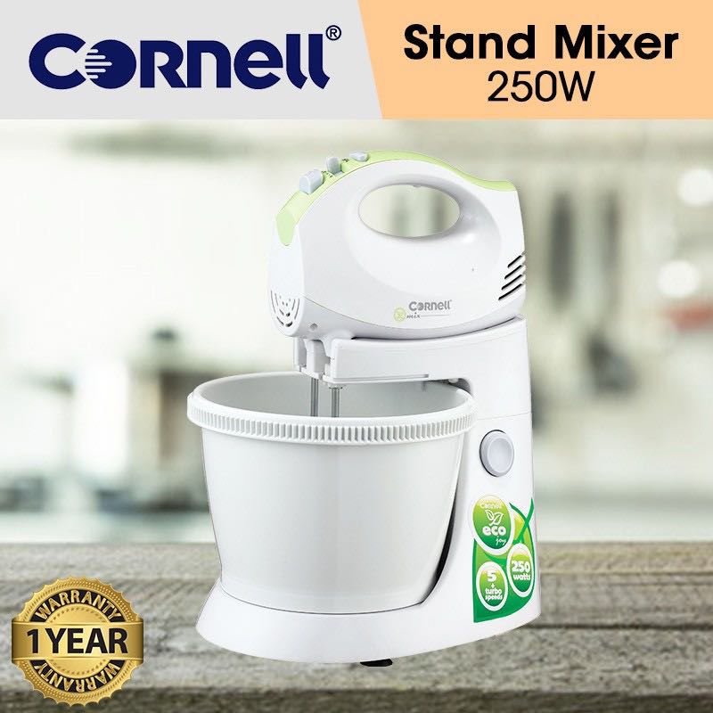 Cornell Stand Mixer 250W Kitchen Electric Mixer CSM8007HP, TV & Home