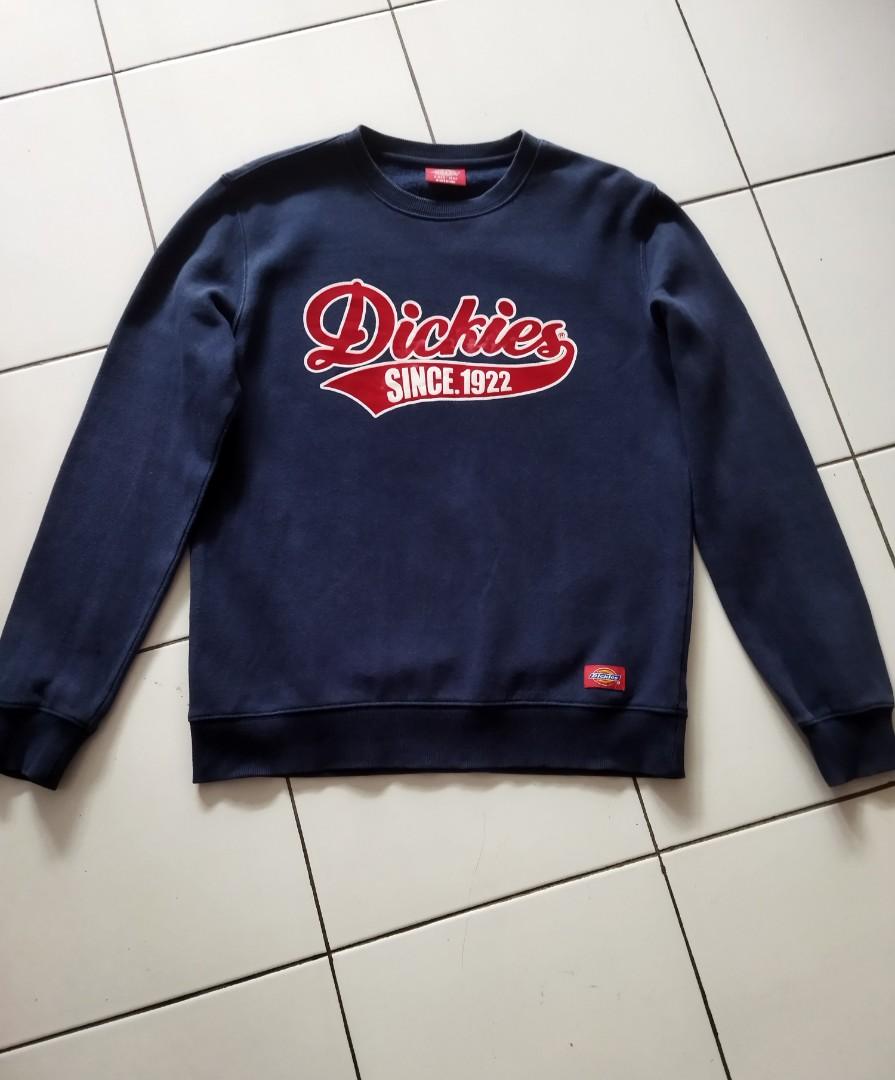 Crewneck dickies original, Fesyen Pria 