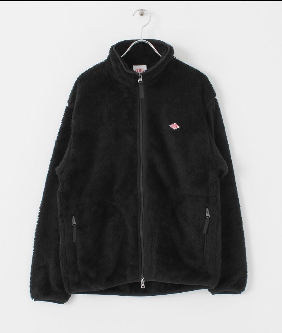DANTON◇HIGH PILE ZIP STAND COLLAR VEST/フリースベスト/38/DT
