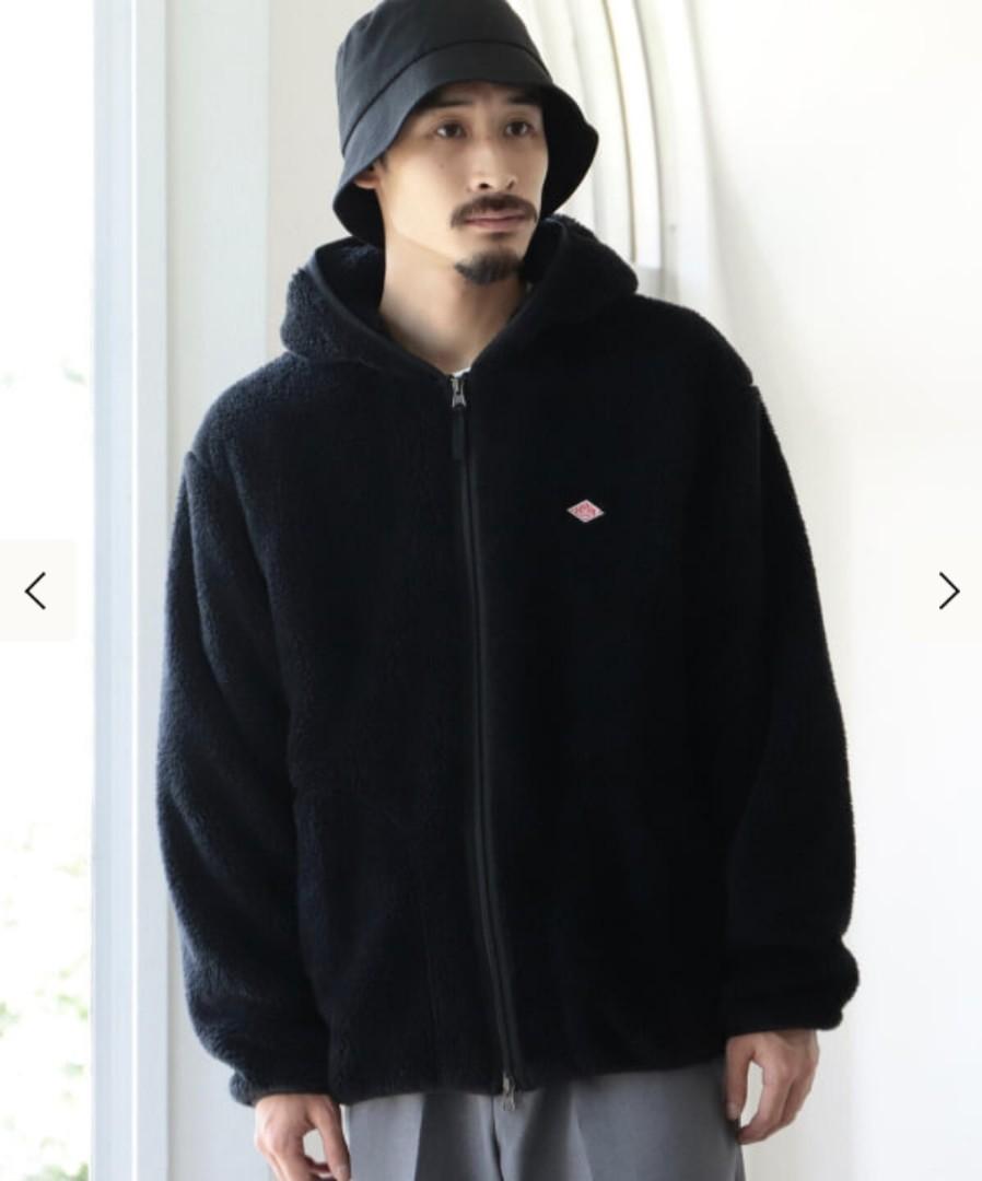 廃盤商品 DANTON HIGH PILE ZIP HOODED JACKET - トップス