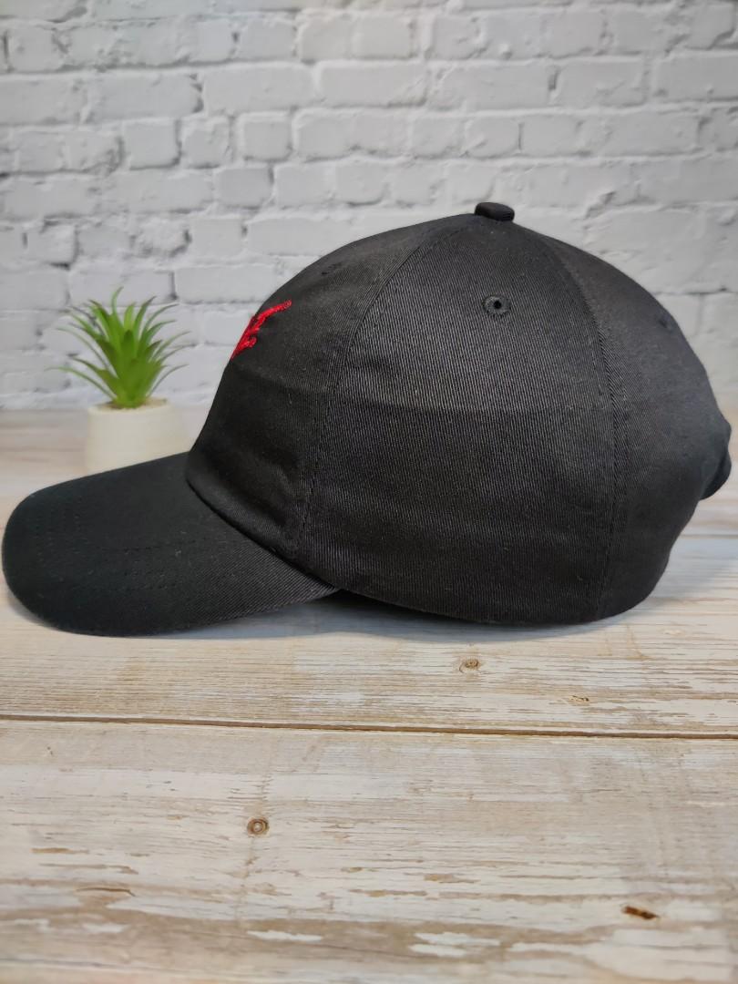 D.A.R.E (Category: Cap & Hats) located in Kuala Lumpur. Submitted by xareyapx (Listing ID 1129555939, Image 3). Description: Item : D.A.R.E Cap Hat Condition : Used / Bundle (Sudah dicuci bersih) Tag : Teesplus Size : One Size Fits All (Adjustable buckle) Color : Black Material : Cotton Made in : China Post : J&T with box (DFOD) wasap.my/+60176044020.