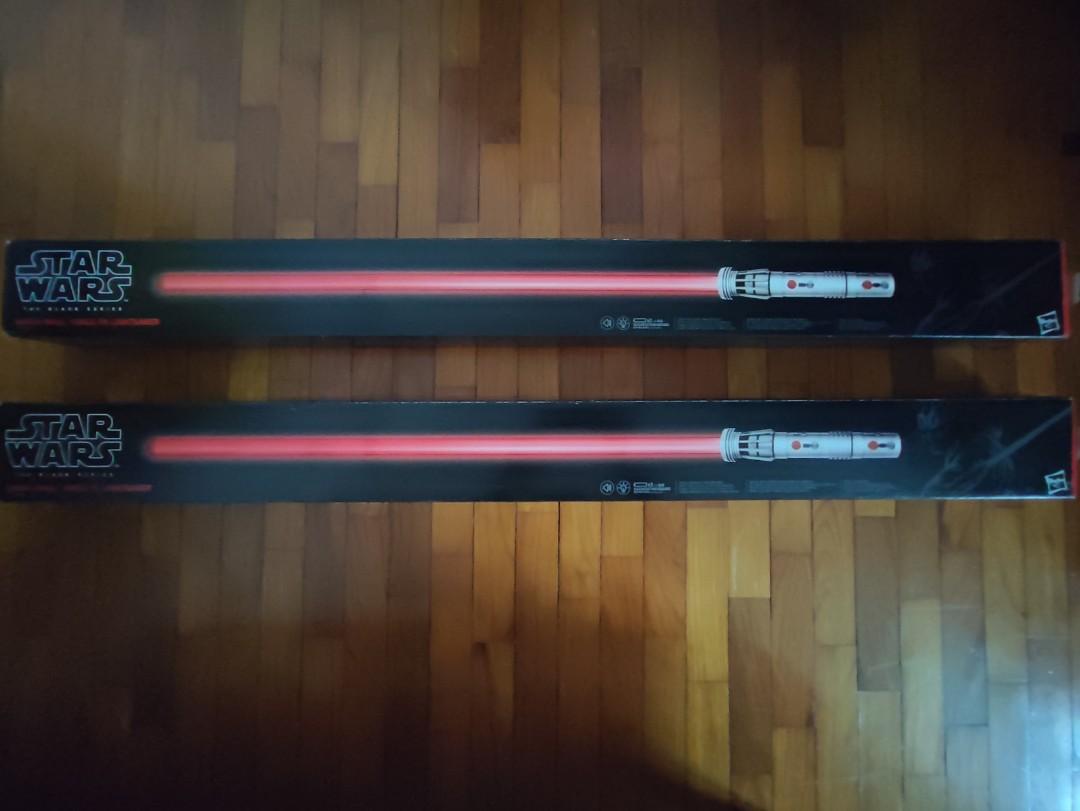 Black series cheap lightsaber darth maul