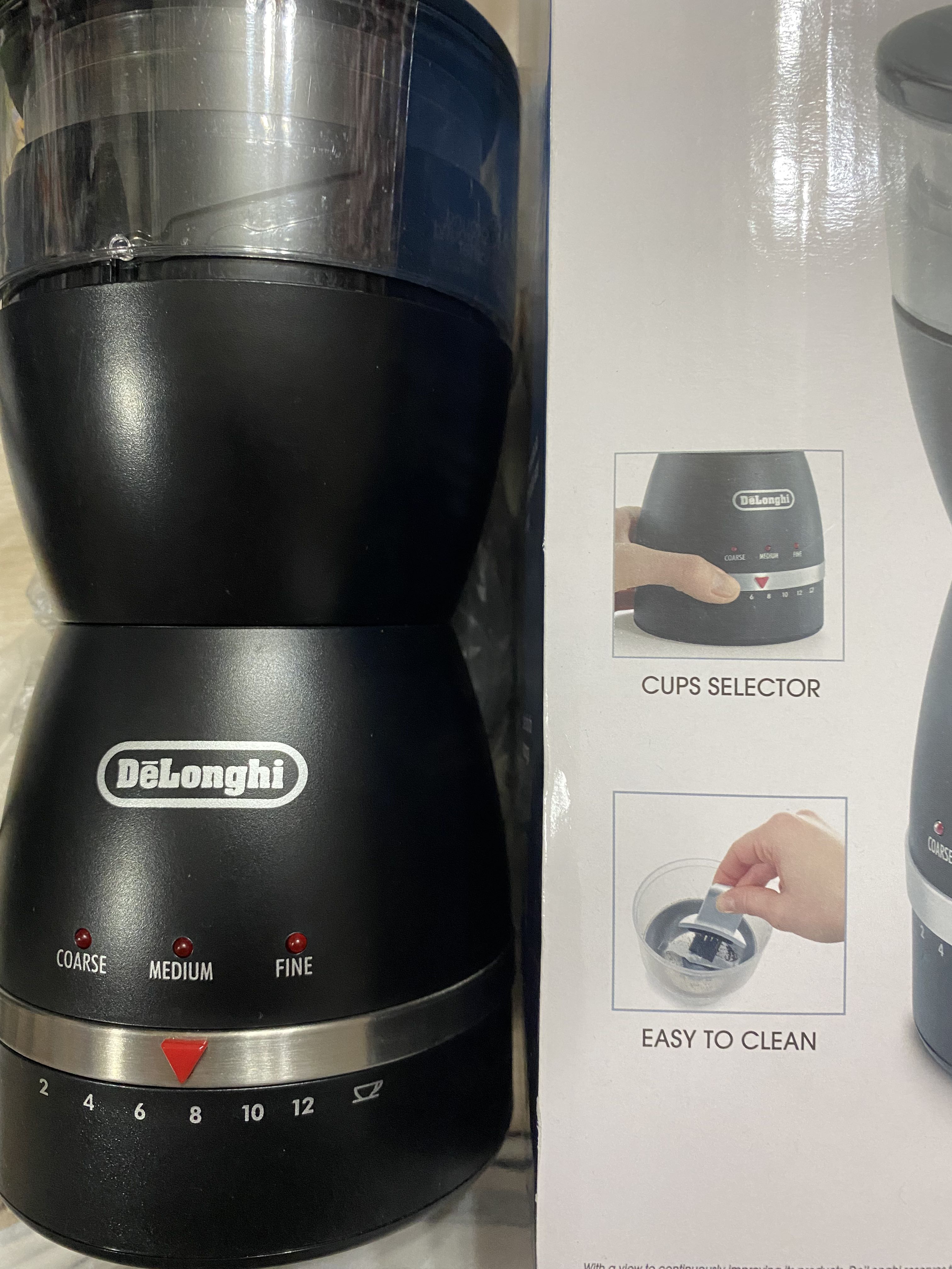 Delonghi coffee grinder KG49 咖啡 磨豆機 正常運作, 電視及其他電器 , 廚房用具, 咖啡機及咖啡壺