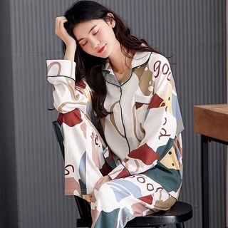 DM FOR ORDER: Pre-order Korean Cotton Longsleeves Pajama Set Sleepwear Terno