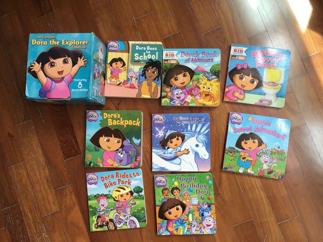 Dora the Explorer Collection 8 board books, Hobbies & Toys, Books