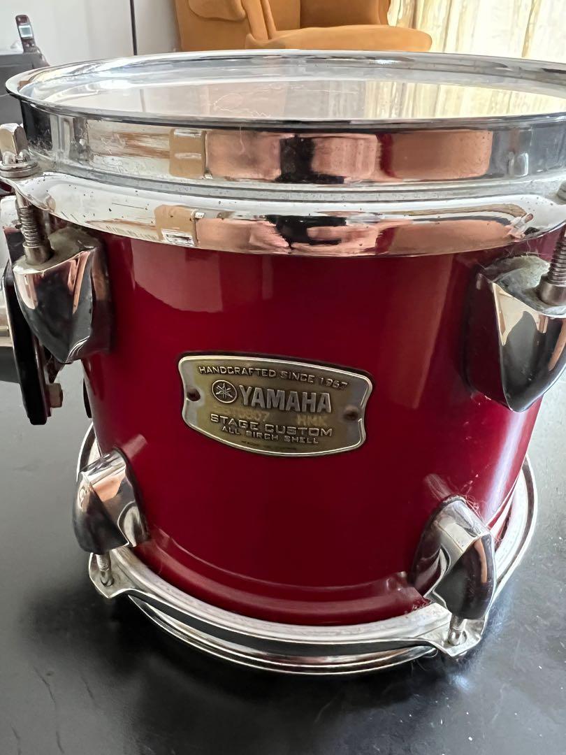 Drum- Toms add on Yamaha SBT-0807 Stage Custom Birch 8 x 7 inch Mounted ...