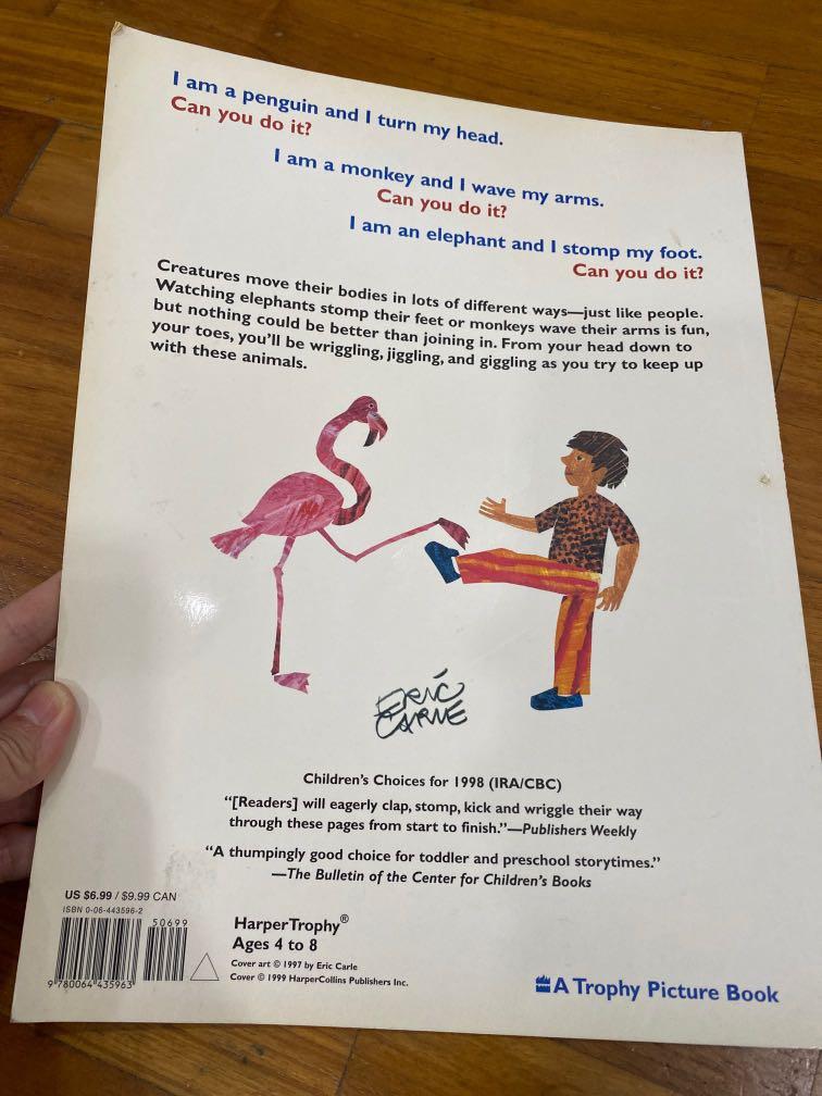 Eric Carle From Head to Toe toddler books, Hobbies & Toys, Books ...