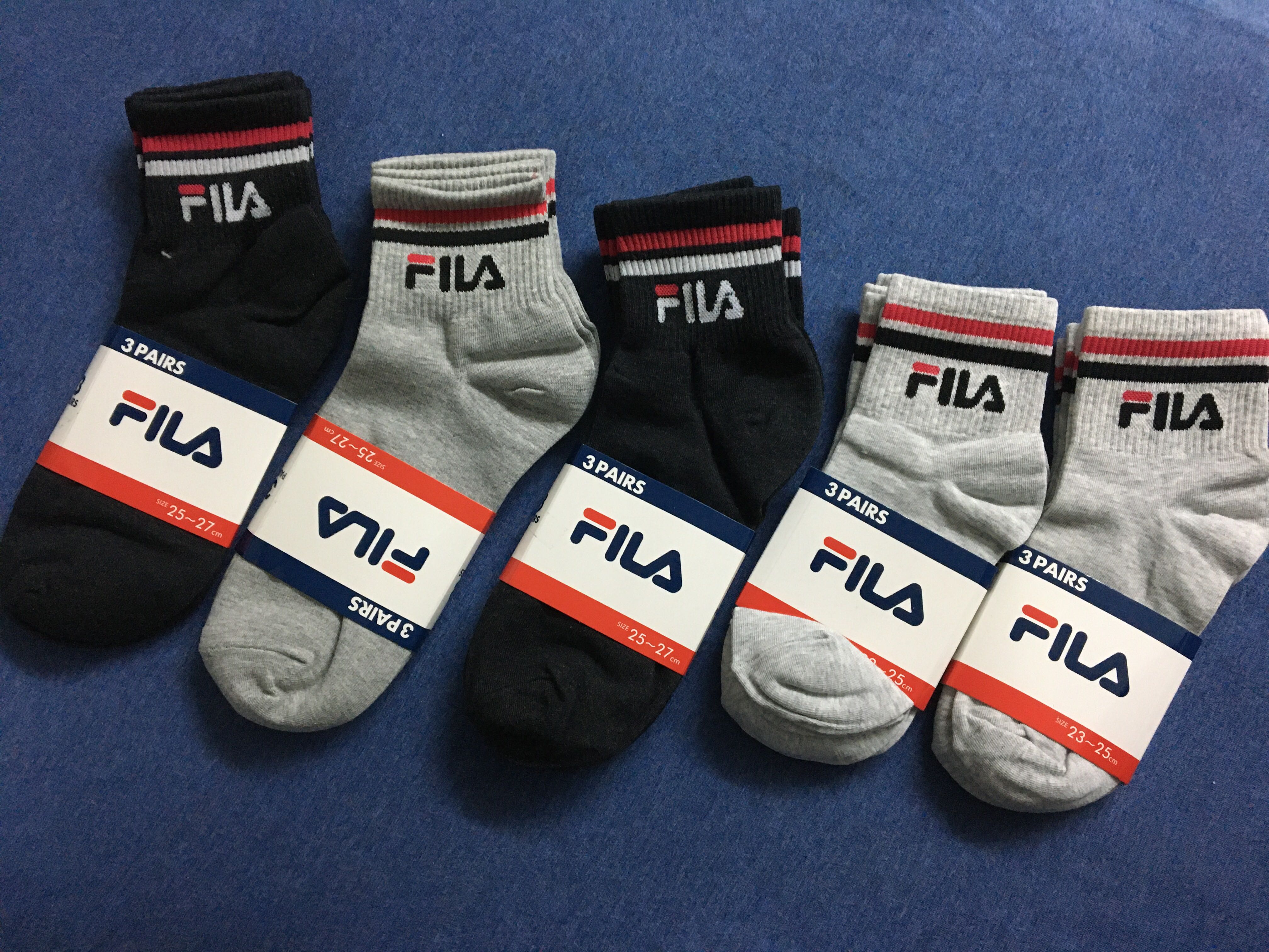 全新正品fila socks 情侶款fila 襪現貨情侶襪fila 運動襪韓國襪聖誕襪