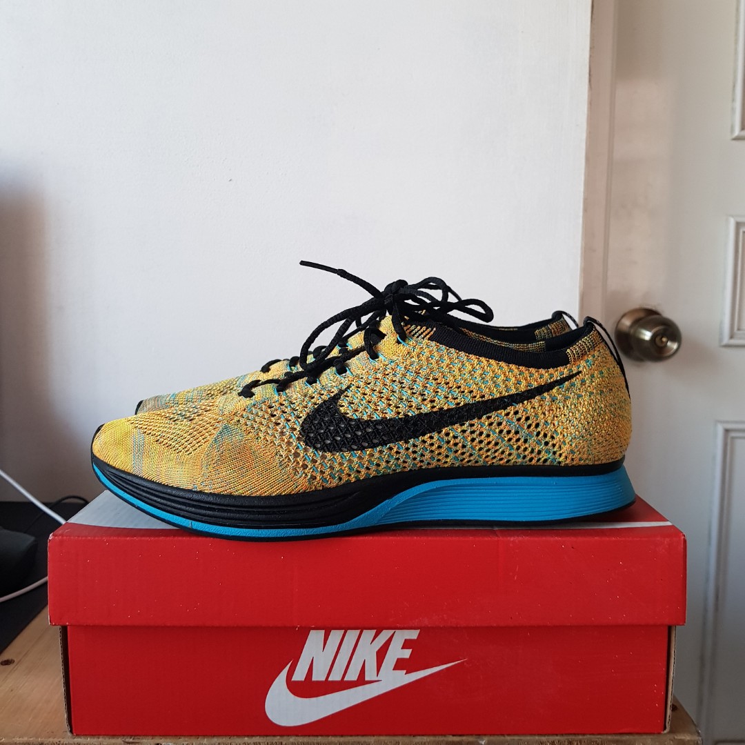 flyknit racer sherbet