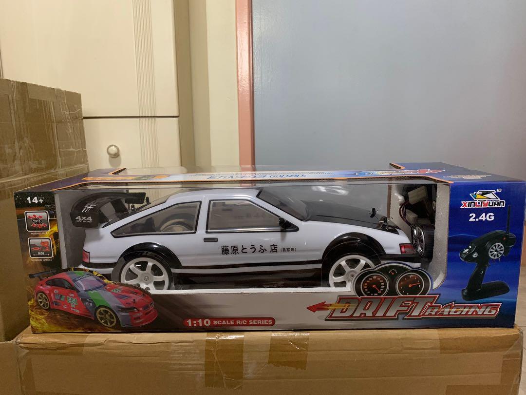 Carrinho De Controle Remoto Toyota Ae86 Drift 1/10 Vel 70 Km