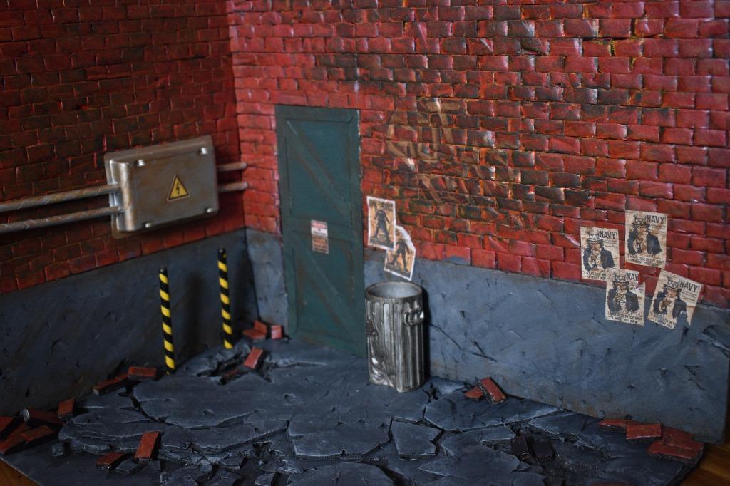 Funko Diorama Custom Series - Back Alley (Category: Designer & Blind Box Toys) located in Quezon City. Submitted by anglorms (Listing ID 1129591303, Image 3). Description: Handcrafted, Customize Dioramas Available on Made to Order. Made From High Grade Foam with Ferrite Magnets, Acrylic Paints *POPS NOT INCLUDED For Additional orders visit our Facebook Shop: facebook.com/FunkoDiorama LYKA, Pinterest, TikTok: @FunkoDiorama Shopee: Funko Dios Like 