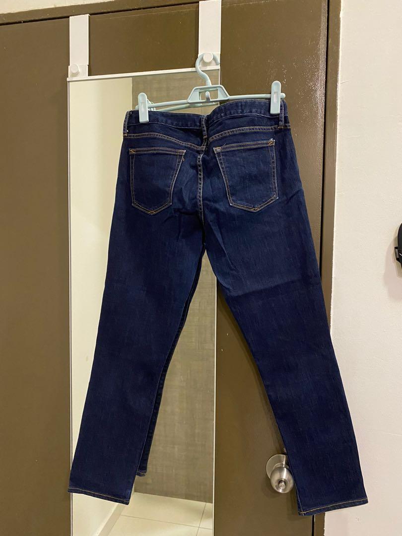 Gap always skinny jeans dark blue Women s Fashion Bottoms Jeans Leggings on Carousell