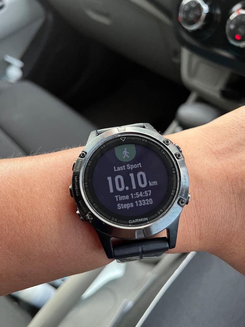 Garmin Fenix 5 Sapphire Men s Fashion Watches Accessories Watches on Carousell