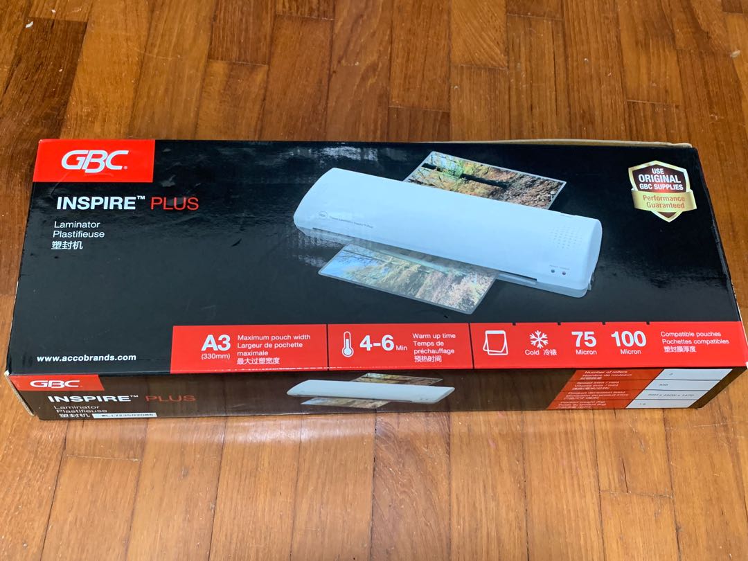 GBC Lamination Machine A3 Size Model GBC Inspire Plus A3 Laminator