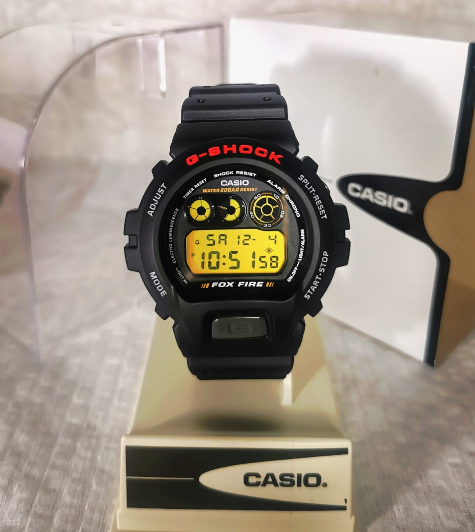 Gshock DW6900B Fox Fire Japan, Men's Fashion, Watches
