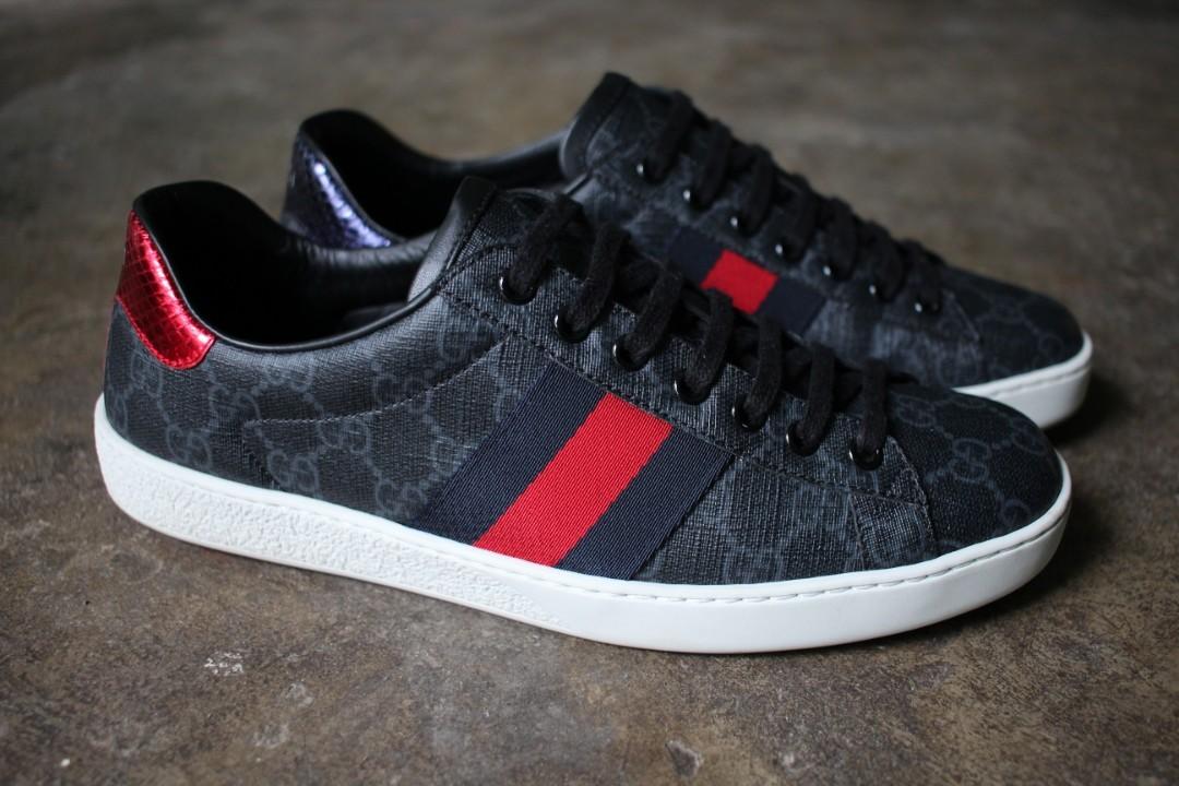 Gucci ace supreme discount gg