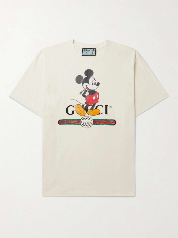 GUCCI DONALD DUCK DISNEY TEE, Men's Fashion, Tops & Sets, Tshirts & Polo  Shirts on Carousell