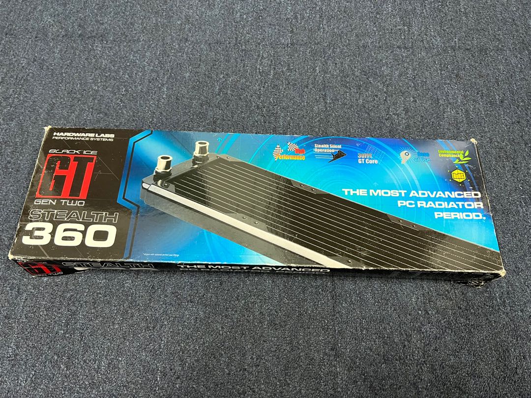 Hardware Labs Black Ice GT Gen 2 Stealth 360 Radiator (Black