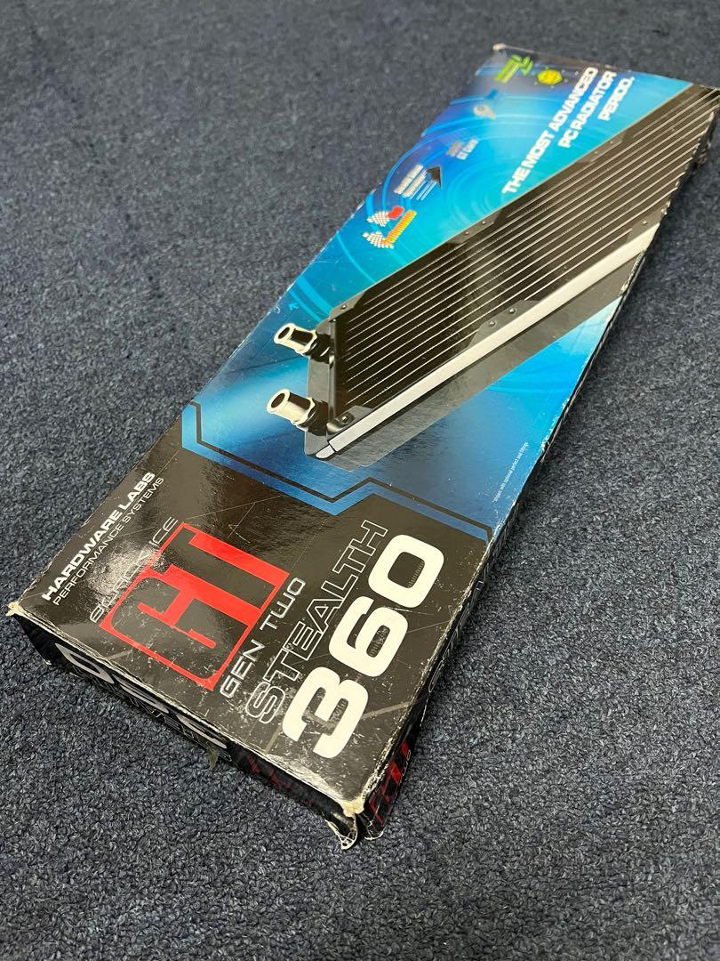 Hardware Labs Black Ice GT Gen 2 Stealth 360 Radiator (Black