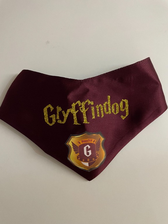 HARRY POTTER DOG CAT BANDANA REVERSIBLE, Pet Supplies, Homes & Other