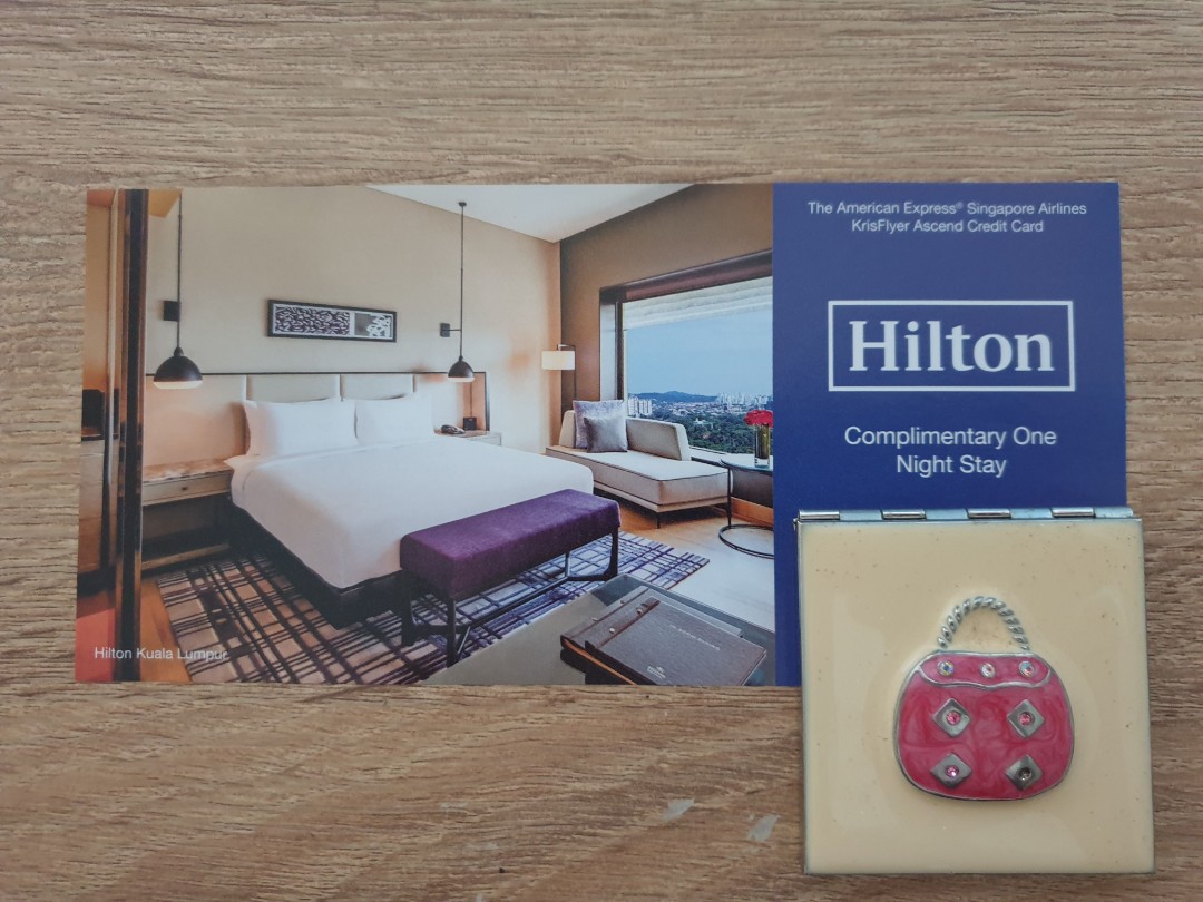 Hilton staycation Hotel room, Everything Else on Carousell