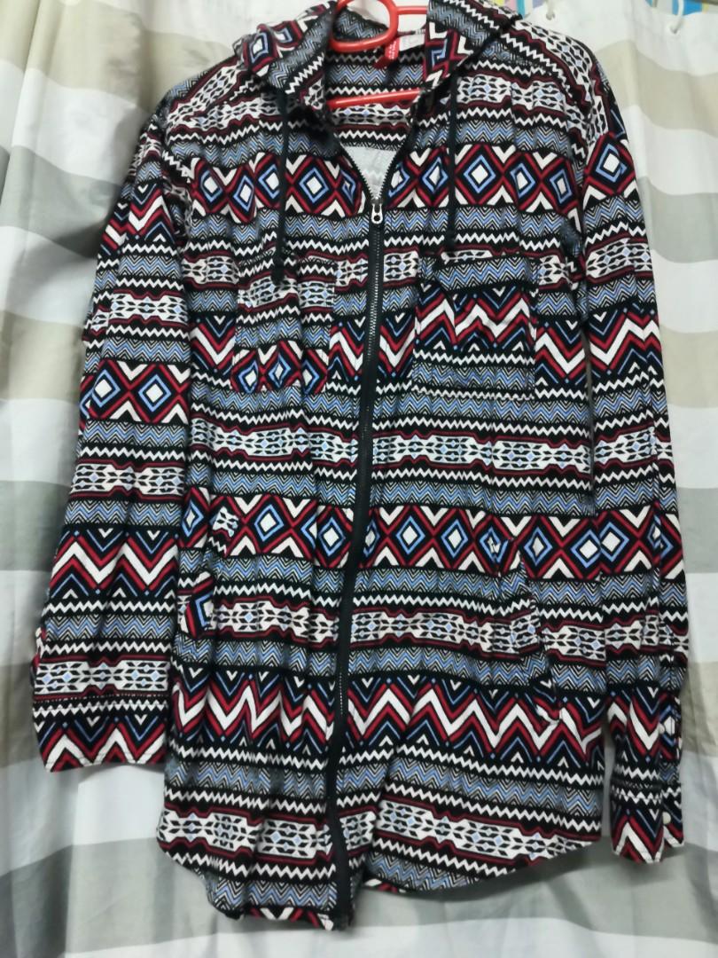 H&M long jacket, Women's Fashion, Coats, Jackets and Outerwear on Carousell