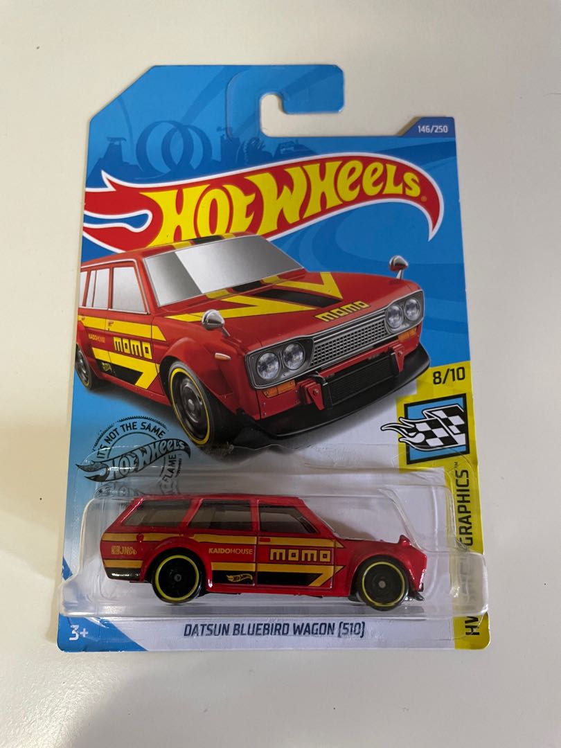 hot wheels datsun bluebird wagon 510