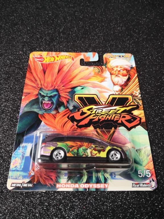 Hot wheels honda store odyssey street fighter
