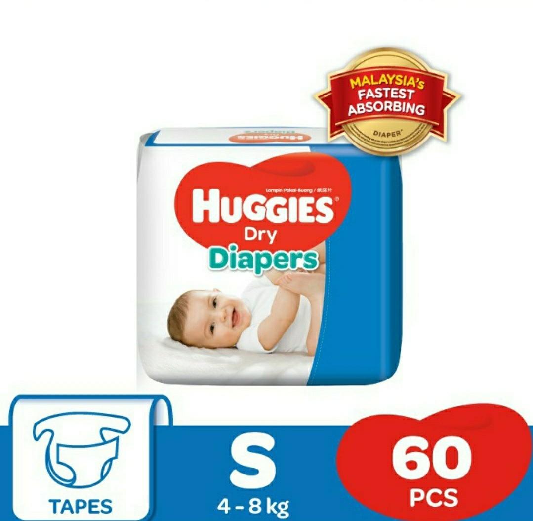 Huggies outlet dry tape