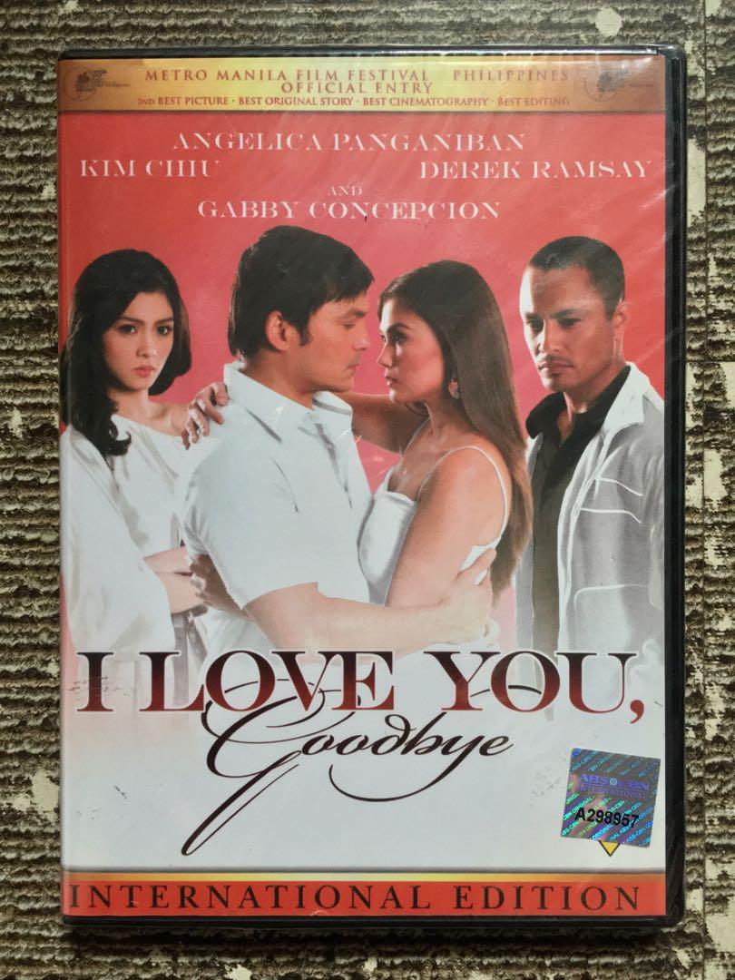I Love You Goodbye Tagalog DVD for Sale or Trade