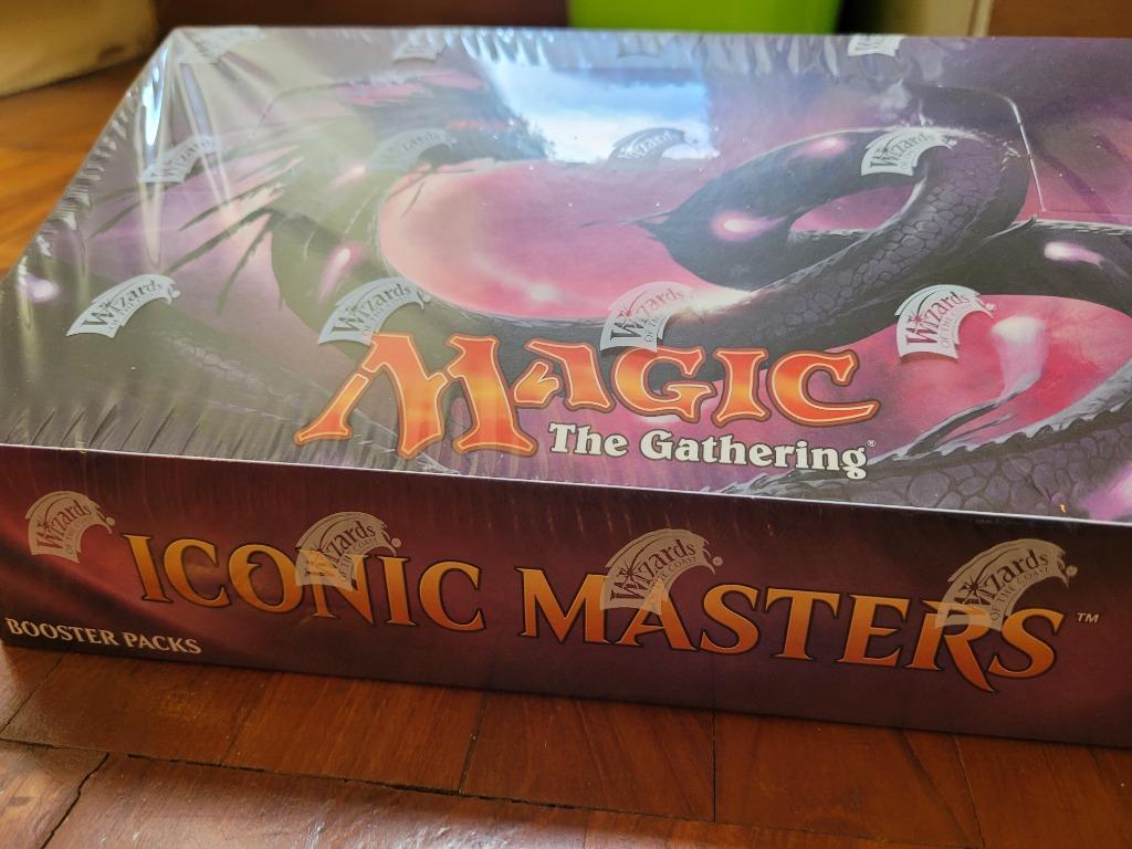 Iconic Masters Draft Booster Box, Hobbies & Toys, Toys & Games on Carousell