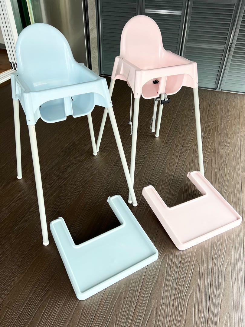 Ikea pink online high chair