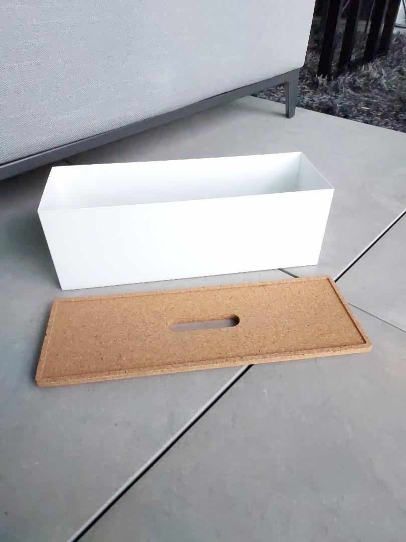 Ikea Kvissle Cable Management Box, Hobbies & Toys, Stationery & Craft