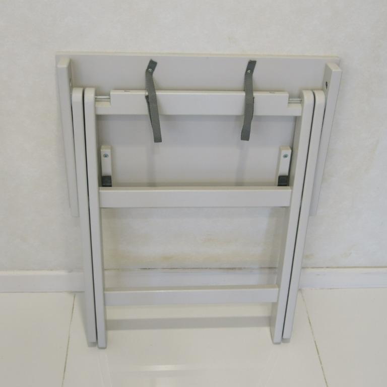 IKEA MARYD Folding Side Table & Tray, Furniture & Home Living, Furniture, Tables & Sets on Carousell