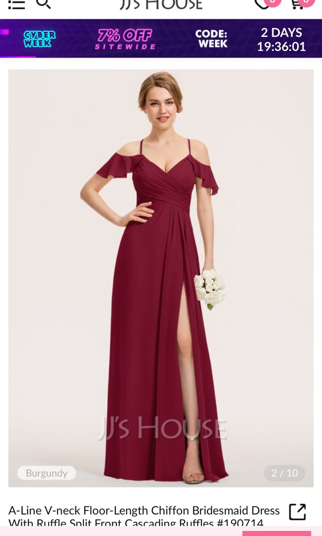 Jjshouse short clearance bridesmaid dresses